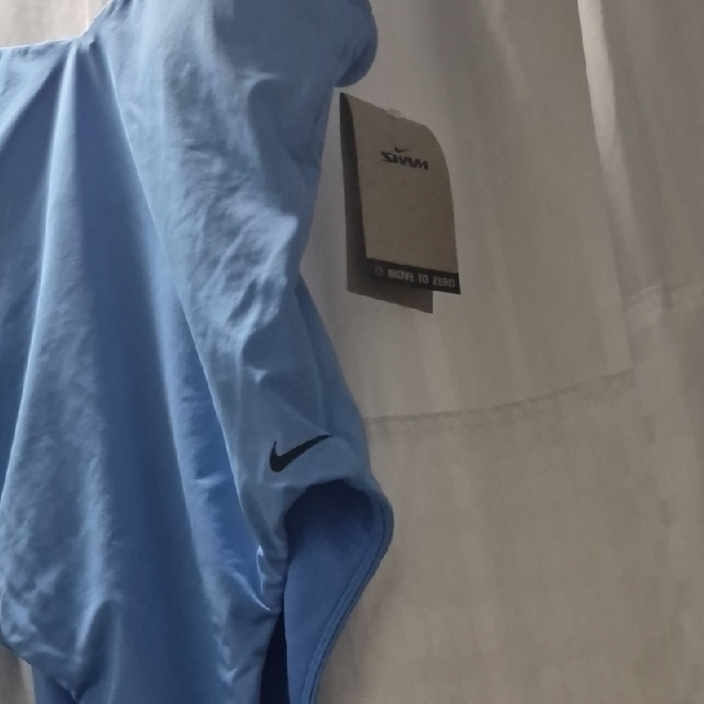 Nike Sky Blue Athletic Swimsuit